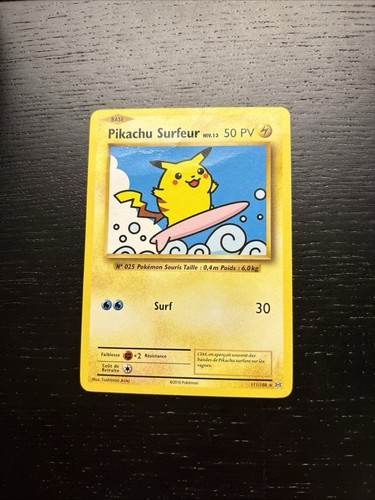 Pikachu surfeur 111 108 - pikachu,