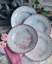 Anciennes assiettes creuses - 4,