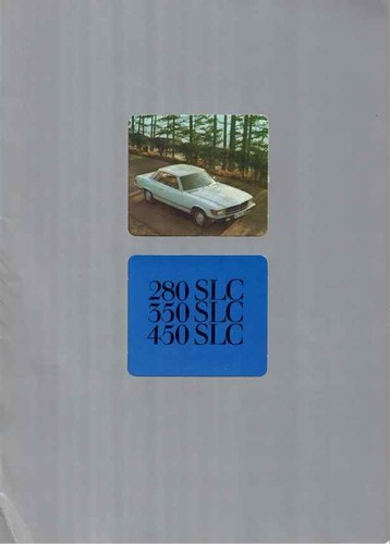 Catalogue brochure mercedes - catalogue,