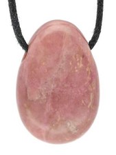 Pendentif rhodonite avec - rhodonite,