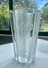 Elégant Vase Cristal massif