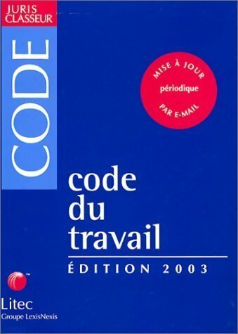 Code travail 2003 - du, inconnu