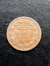 VATICAN:SUPERBE MEZZO BAICCO 1849 R  PIVS IX