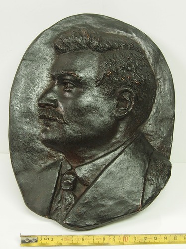 Plaque bronze 235mm art - plaque,