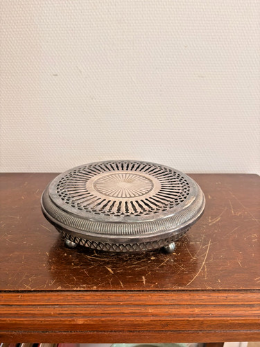 Ancien dessous plat circulaire - plat,