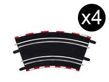 CARRERA 4x virages relevés