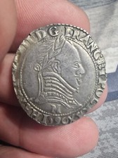 1/2 Franc Au Col Plat 1590 M