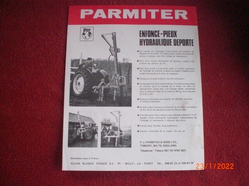 Ancien prospectus - ancien,