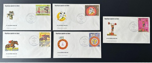 Benin 1980 225 229 - -, fdc