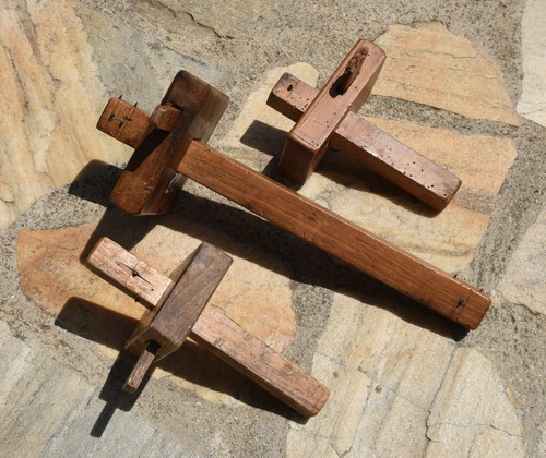 Lot trusquins en bois - 3,