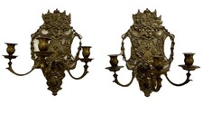 Paire d’Appliques en Bronze