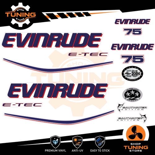 Kit autocollants pour moteur - d'autocollants,