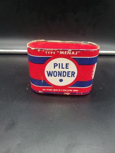 Vintage pile wonder battery - pile,