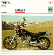 YAMAHA XV 750 Spécial XV750 1980 : Fiche Moto #000076