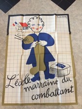 affiche ancienne l'école