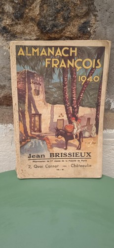 Rare livre ancien - ancien, almanach