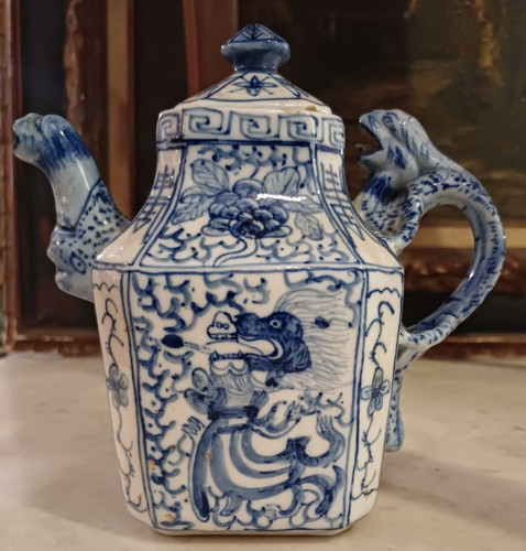 Porcelaine bleu blanc - bleu,