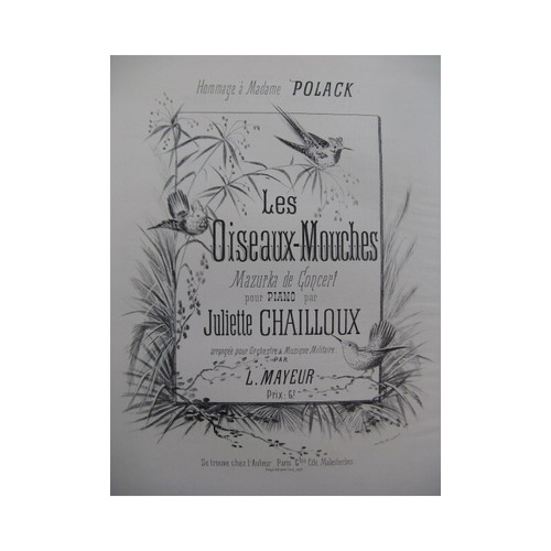 Chailloux juliette les oiseaux - chailloux,