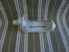 beurrier en porcelaine apilco