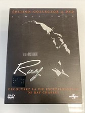 RAY DOUBLE DVD DIGIPACK TAYLOR HACKFORD JAMIE FOXX + PROMO MARANTZ FRANCE