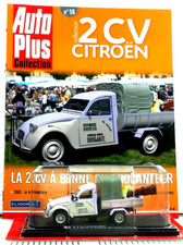 AUTOPLUS ELIGOR 1/43 2CV BENNE DU BROCANTEUR + LIVRET N°58