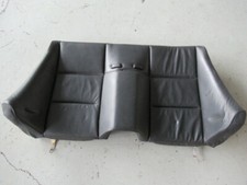 Siège arrière dorsale cuir noir BMW E46 CABRIOLET 318ci 320ci 323ci 325ci 330cd