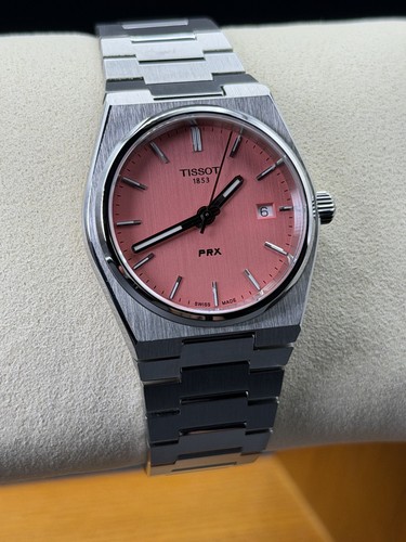 Tissot prx 35mm - tissot, pink