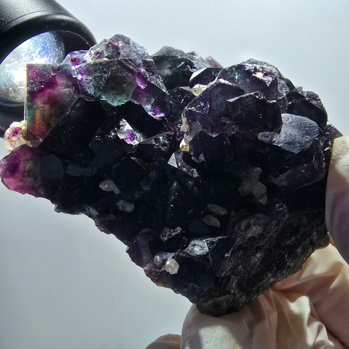 Cube fluorite fantôme - cube,