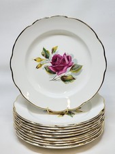 12 Assiettes Plates Gien