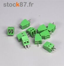 975-2# Bornier à vis vert 2