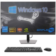 Aio Tout en Un I7 27 " Windows 10 PC 16gb 240gb Gpu Gt730 Editing Gaming