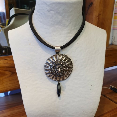 Collier tribu rigaux etain - collier,