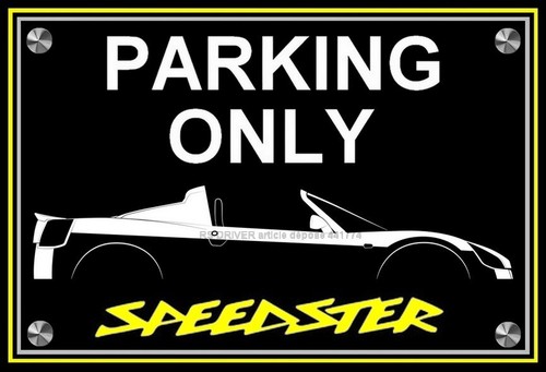 Plaque parking only opel - plaque, "