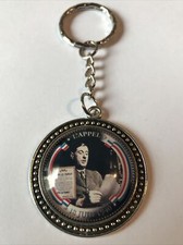 GROS PORTE-CLÉS MÉDAILLON Général De Gaulle Libérateur De France 4 Cm Environ