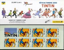 FRANCE CARNET BC3305 ** MNH TINTIN Kuifje Milou HERGE BD comics strip Fête 2000