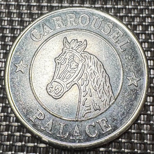 Jeton manège carrousel - jeton,