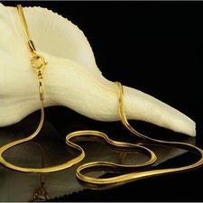 Collier Serpent 2 MM Plaqué