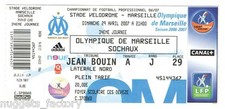 Billet  / Place  OM Olympique