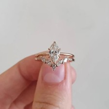 Bague de mariée FN en or rose