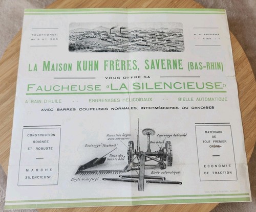 Ancienne publicité machines - ancienne,