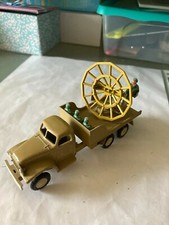 FRANCE JOUET GMC + RADAR + 4 MILITAIRES - 1/55°