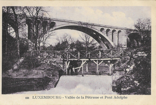 Cpa 2320 luxembourg vallee - cpa,