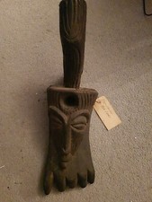 Vtg  Hand Carved Wood