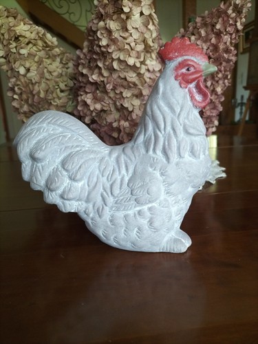 Coq décoration poterie - , en