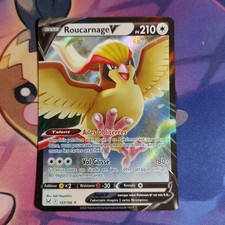 Carte Pokémon Roucarnage-V Full Art 137/196 Origine Perdue Français