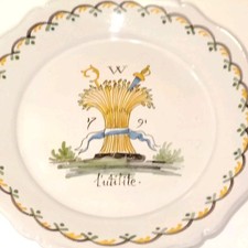 Assiette Révolutionnaire