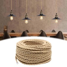 Cordon de suspension électrique de 16,4 pieds, cordon lumineux pour ferme,