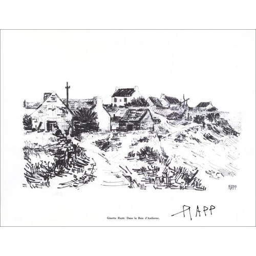 Rapp ginette lithographie - -,