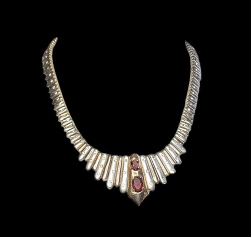 Vintage bijoux collier - s.l,
