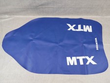 Housse de selle Honda MTX125R MTX 125R MTX200R MTX 200 R bleu Adaptable